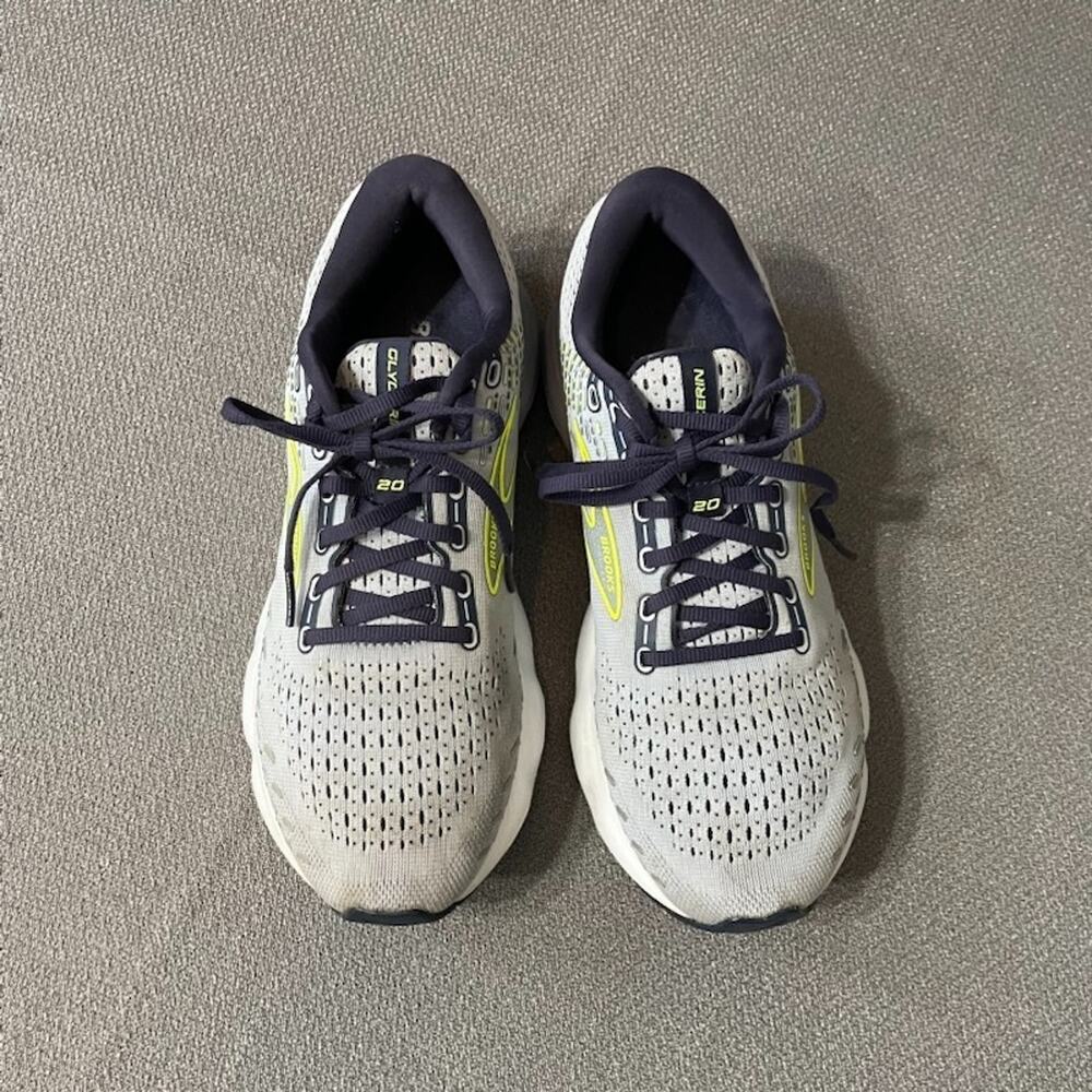 Brooks Womens Glycerin 20 Neutral Running Shoe - Light Blue Peacoat Nightlife 11